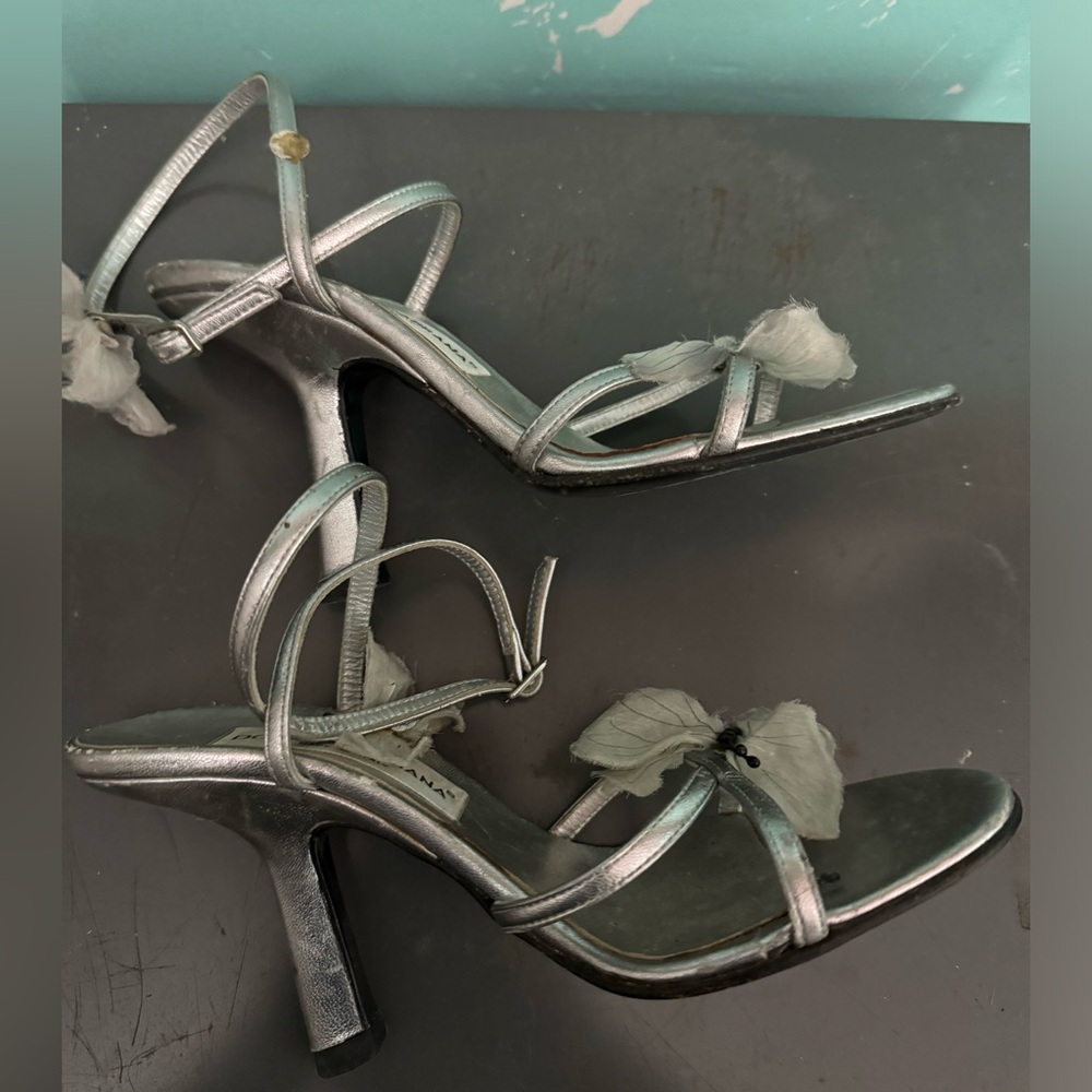 (SOLD) Dolce and Gabanna  butterfly heels (vintage-as seen on Mariah Carey) - Picture 3 of 10